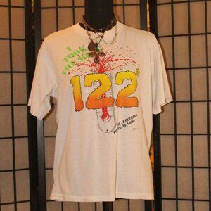 Vintage Graphic T-Shirt - 90's Arizona Heat Graphic Tee Single Stitch